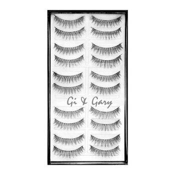 Gi & Gary Professional Eyelashes(10 pairs) -Romantic Beauty