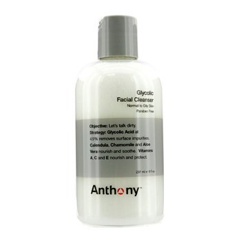 Anthony Logistics For Men Glycolic Facial Cleanser - For Normal/ Oily Skin