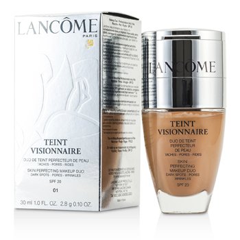 Lancome Teint Visionnaire Skin Perfecting Make Up Duo SPF 20 - # 01 Beige Albatre