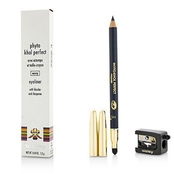 Phyto Khol Perfect Eyeliner (With Blender and Sharpener) - # Navy