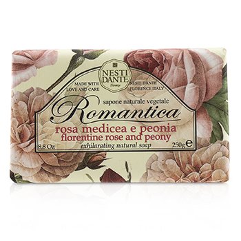 Romantica Exhilarating Natural Soap - Florentine Rose & Peony