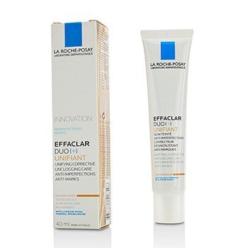 La Roche Posay Effaclar Duo (+) Unifiant Unifying Corrective Unclogging Care Anti-Imperfections Anti-Marks - Medium