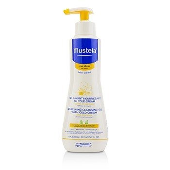 Mustela Nourishing Cleansing Gel with Cold Cream For Hair & Body - For Dry Skin