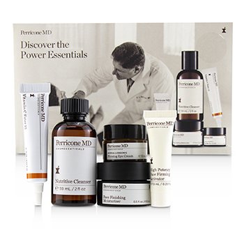 Discover The Power Essentials Kit: Nutritive Cleanser+Firming Activator+Finishing Moisturizer+Eye Cream+Vitamin C Ester