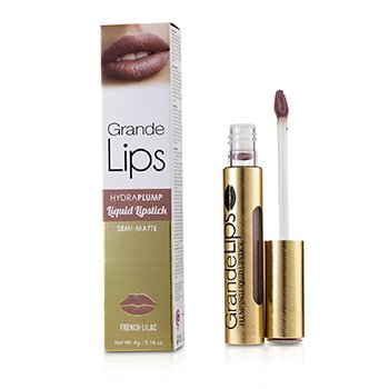 GrandeLIPS Plumping Liquid Lipstick (Semi Matte) - # French Lilac