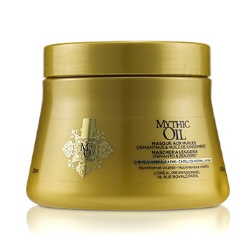 Professionnel Mythic Oil Oil Light Masque with Osmanthus & Ginger Oil (Normal to Fine Hair)