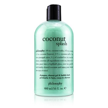 Coconut Splash Shampoo, Shower Gel & Bubble Bath