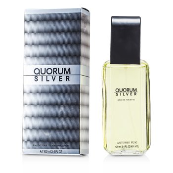 Puig Quorum Silver Eau De Toilette Spray