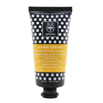 Intensive Moisturizing Hand Cream with Hyaluronic Acid & Honey - Rich Texture
