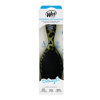 Wet Brush Original Detangler Safari - # Leopard-Dark Gray