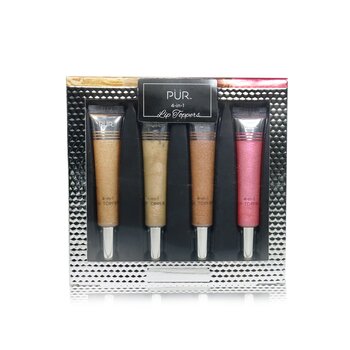 4 In 1 Lip Toppers Glitter Lip Enhancer Kit (4x Lip Topper)