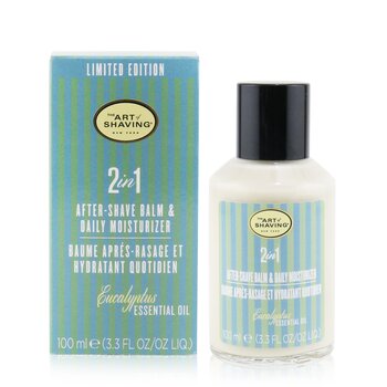 2 In 1 After-Shave Balm & Daily Moisturizer - Eucalyptus Essential Oil
