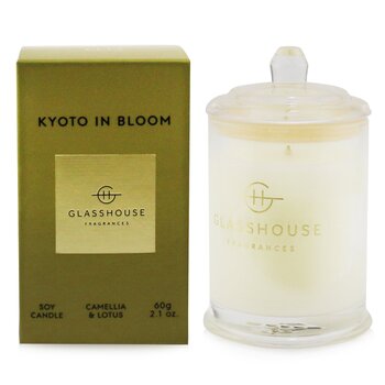 Triple Scented Soy Candle - Kyoto In Bloom (Camellia & Lotus)