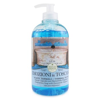 Emozioni in Toscana Hand & Face Soap With Hamamelis Virginiana - Thermal Water