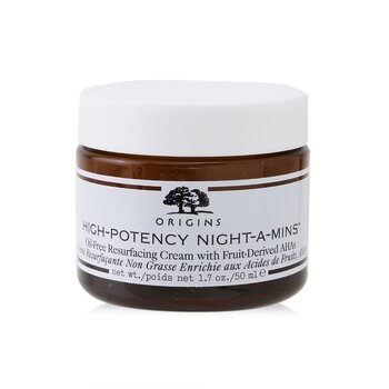 High-Potency Night-A-Mins Oil-Free Resurfacing Cream With Fruit-Derived AHAs