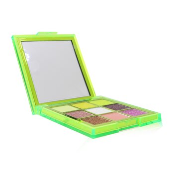 Neon Obsessions Pressed Pigment Eyeshadow Palette (9x Eyeshadow) - # Neon Green