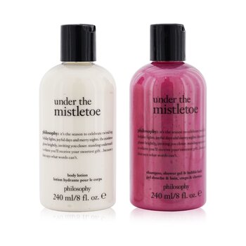 Under The Mistletoe 2-Pieces Set: Shampoo, Shower Gel & Bubble Bath Gel 240ml + Body Lotion 240ml