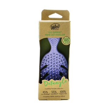 Wet Brush Go Green Mini Detangler - # Purple