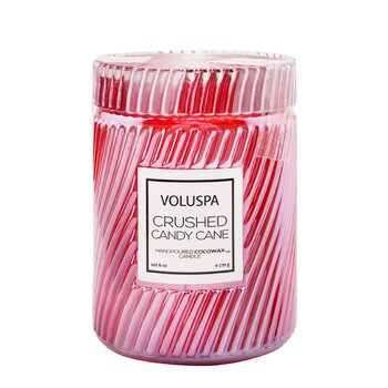 Small Jar Candle - Crushed Candy Cane