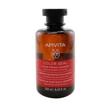Apivita Color Seal Color Protect Shampoo with Quinoa Proteins & Honey (For Colored Hair)
