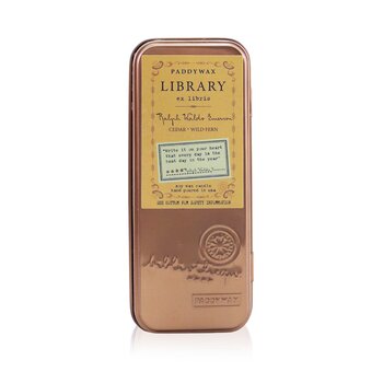 Paddywax Library Candle - Ralph Waldo Emerson