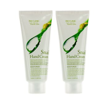 3W Clinic Hand Cream Duo Pack - Snail