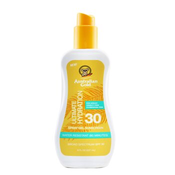 Australian Gold Spray Gel Sunscreen SPF 30 (Ultimate Hydration)