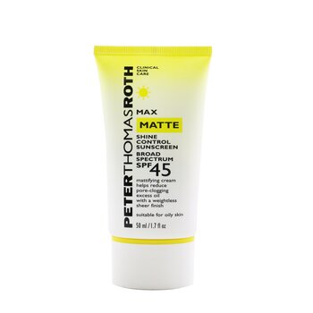 Peter Thomas Roth Max Matte Shine Control Sunscreen Broad Spectrum SPF 45