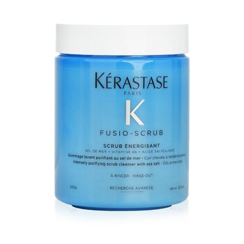 Kerastase Fusio-Scrub Scrub Energisant Intensely Purifying Scrub Cleanser with Sea Salt (Oily Prone Scalp)