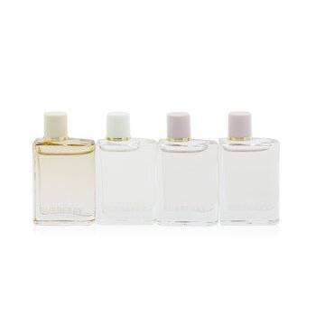 Burberry Burberry Her Miniature Coffret: 2x Eau De Parfum + Eau De Toilette + London Dream Eau De Parfum