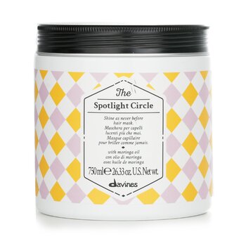 Davines The Spotlight Circle Shine Boosting Hair Mask (Salon Size)