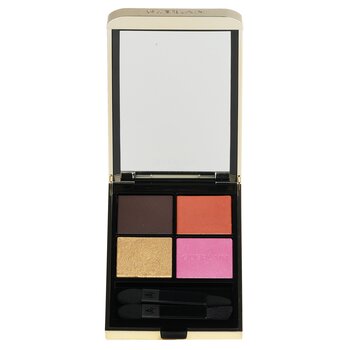 Guerlain Ombres G Eyeshadow Quad 4 Colours (Multi Effect, High Color, Long Wear) - # 555 Metal Betterfly