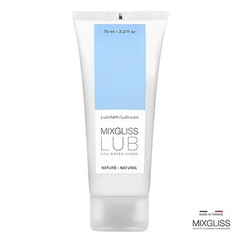 MIXGLISS Lub Water Based Lubricant - Natural 022207