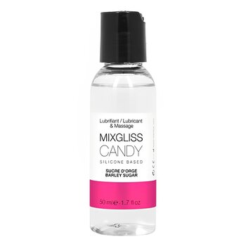 MIXGLISS Candy 2 in 1 Silicone Based Lubricant & Massage - Barley Sugar