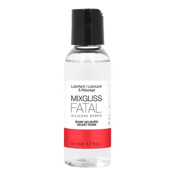 MIXGLISS Fatal 2 in 1 Silicone Based Lubricant & Massage - Velvet Rose