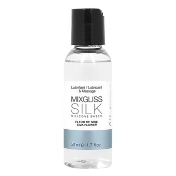 MIXGLISS Silk 2 in 1 Silicone Based Lubricant & Massage - Silk Flower