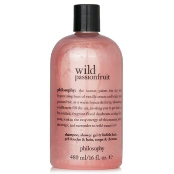 Philosophy Wild Passionfruit Shampoo, Shower Gel & Bubble Bath