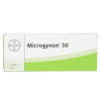 BAYER - Microgynon 30 - Low dose birth control pills 21 tablets
