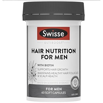 Swisse Mens Ultimate Hair Nutrition - 60 Capsules