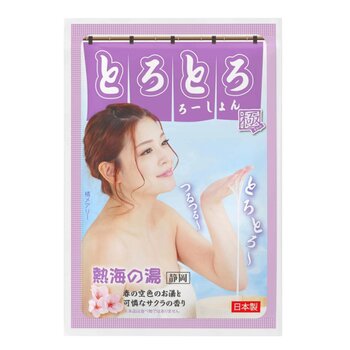 DNA JAPAN <Sizuoka> Spice Atami Onsen Toro Toro Cherry Hot Spring Bath Lubricant - Blossom