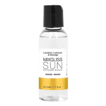 MIXGLISS Sun 2 In 1 Silicone Based Lubricant & Massage - Monoi