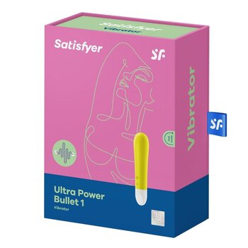 Satisfyer Ultra Power Bullet 1 Vibrator - # Yellow