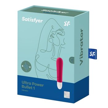 Satisfyer Ultra Power Bullet 1 Vibrator - # Red