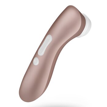 Pro 2+ Vibration Air-Pulse Clitoris Stimulator - # Rose Gold