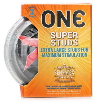 One Super Studs Condom 3pcs