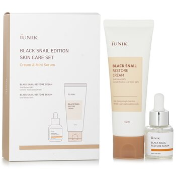 iUNIK Black Snail Edition Skin Care Set: