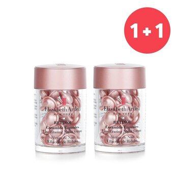 Elizabeth Arden ?1+1 Set?Ceramide Retinol Capsules - Line Erasing Night Serum