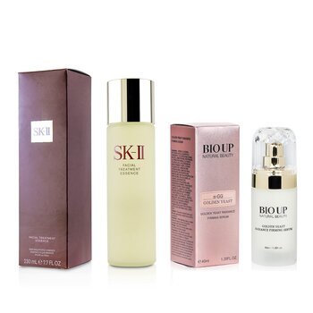 Natural Beauty SK II Facial Treatment Essence 230ml + Natural Beauty Yeast Radiance Firming Serum 40ml